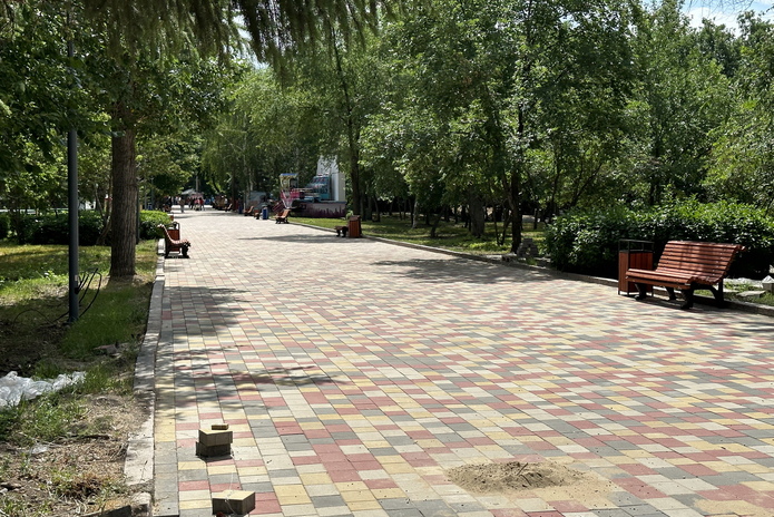 В парке 